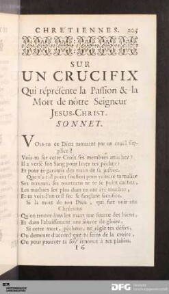 Sonnets Chrétiens.
