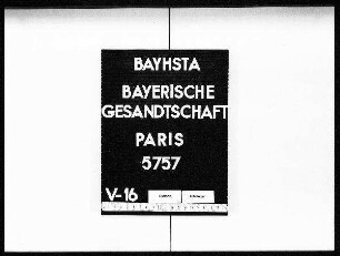 Die Übersendung der französischen Gesetze über Presse und politische Vereine