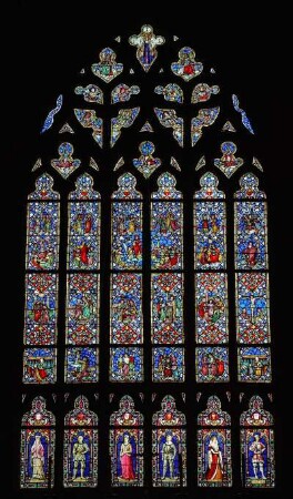 Frankreich. Bretagne. Morbihan. Josselin. Basilique Notre Dame du Roncier. 15 Jahrhundert. Flamboyant
