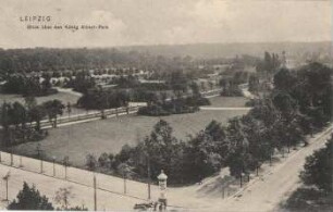 Leipzig: Blick über den König Albert-Park