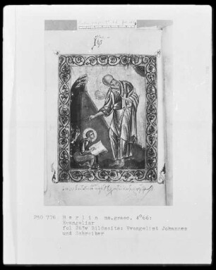 Tetraevangelion — Evangelist Johannes, Folio 262verso