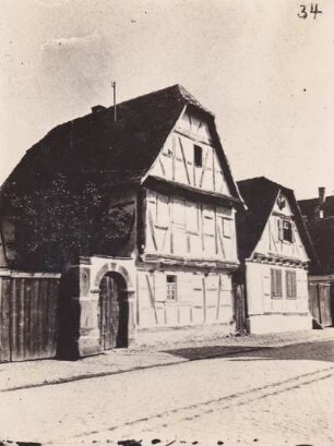 Bauernhof. Fachwerk