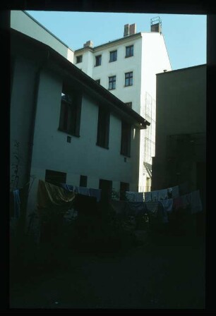 Diapositiv: Adalbertstr. 16, Oktober 1991