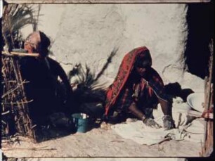 Ghrib (Tunisia, Northwest Sahara) - Baking Stuffed Journey-Bread 'khubz mtabga'