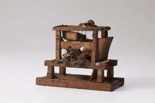 Modell einer Mühle (Getreide?), um 1800