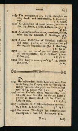 645-656, Dacheroeden, Ernst... - Dedekind, Conr....