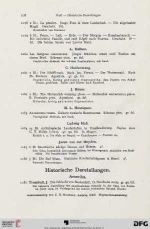 Historische Darstellungen (Nr. 1087-1191)