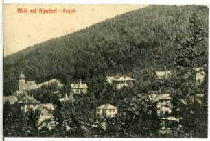 Kipsdorf. Blick auf Kipsdorf