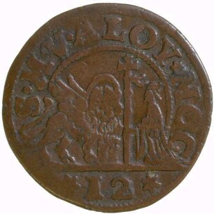 Münze, Soldo, 1700 - 1709