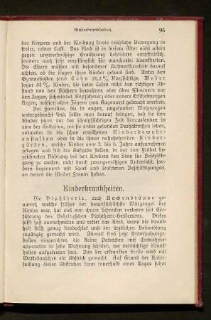 Kinderkrankheiten