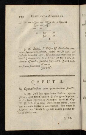 132-138, Caput II (§ 27 - 41)