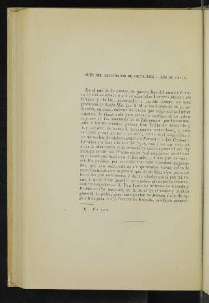 Auto del gobernador de Costa Rica - Año de 1710 (1).