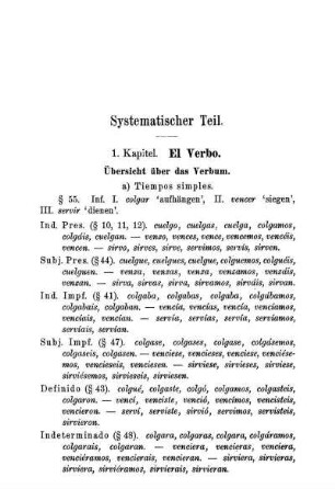 Systematischer Teil.
