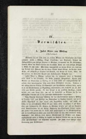 Jakob Ritter von Wifling : (Nekrolog)
