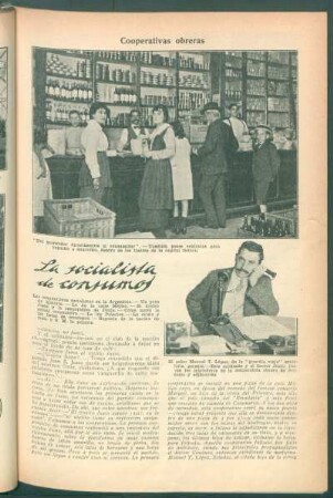 La socialista de consumos : Cooperativas obreras