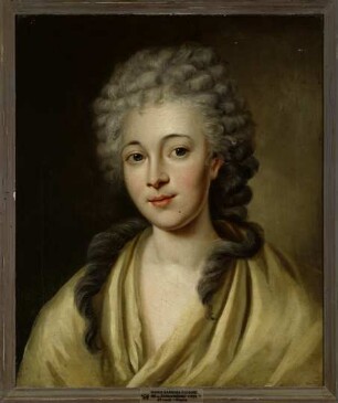 Porträt Maria Barbara Eleonore von Schaumburg-Lippe geb. Gräfin zu Lippe-Biesterfeld