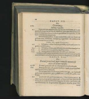 Caput VII. De Citatione.