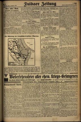 Zweite Ausgabe vom Mittwoch, den 08. Januar 1930.
