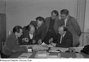 Besprechung des Verbands Bildender Künstler Leipzig