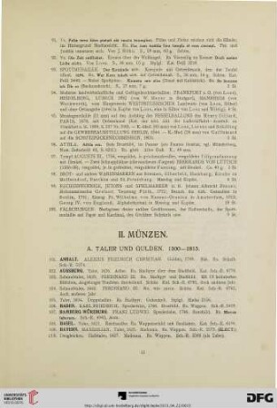 II. Münzen (Nr. 101-275)