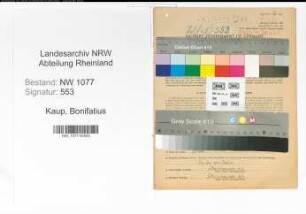 Entnazifizierung Bonifatius Kaup , geb. 26.07.1916 (Polizist)