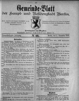 1913,44: No. 44, 2. November 1913