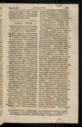 767-777, Caput XXVIII - XXXVIII