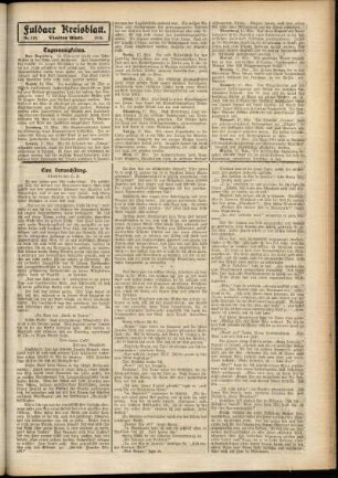 Vierte Ausgabe vom Samstag, den 18. Mai 1912.