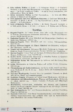Textilien (Nr. 90-105)