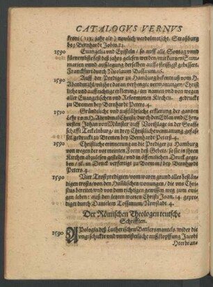 Der Römischen Theologen teutsche Schrifften.