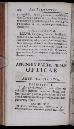 Appendix partis primae.