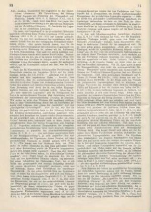 83-86 [Rezension] Aall, Anathon, Geschichte der Logosidee in der christlichen Litteratur