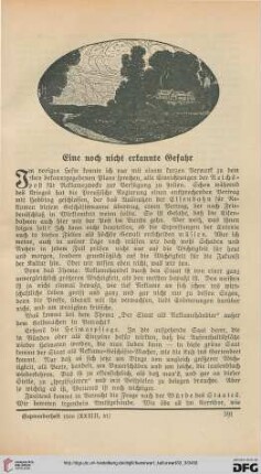 33: Eine noch nicht erkannte Gefahr