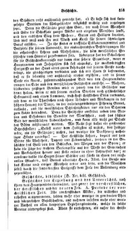 Geschichte, biblische, (s. Art. bibl. Geschichte)