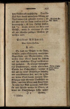 Eilfter Abschnitt. Von Leidenschaften.
