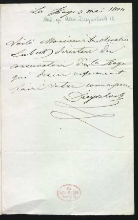 Brief an Maurice Schlesinger : 03.05.1844