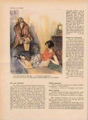 "Nein, Ulla, ich komme nicht mit - - das Buch ist zu spannend."