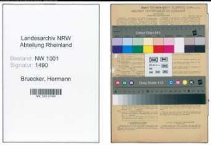 Entnazifizierung Hermann Bruecker, geb. 19.10.1880 (Landwirt)
