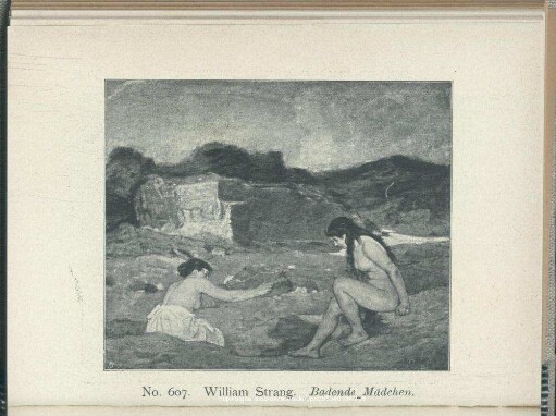 No. 607. Badende Mädchen
