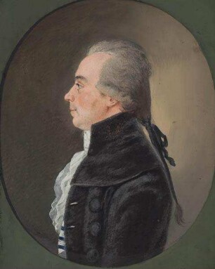 Selbstbildnis Johann Albrecht Friedrich Rauscher