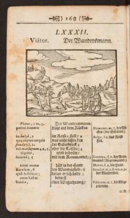 [LXXXII. Der Wandersmann - LXXXIII. Eques. Der Reuter.]