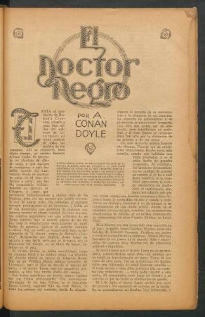 El doctor negro : Ilustraciones de Montgomery