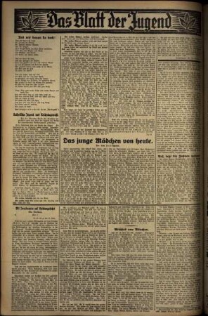 Zweite Ausgabe vom Mittwoch, den 20. August 1930.