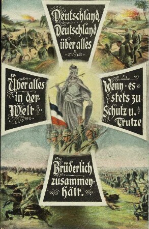 Deutschland, Deutschland über alles [...]