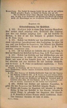 [Die wichtigsten Regeln der Syntaxis nach Siberti's und Meiring's lateinischer Schulgrammatik] : [als Anhang zu den lateinischen Übungsbüchern für Quarta und Tertia]