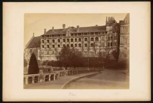 Schloss (Château Royal), Blois Außenansicht: Ansicht von Nord-Westen, Flügel Franz I