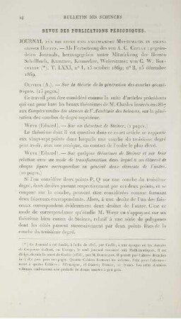 Revue Des Publications Pèriodiques.