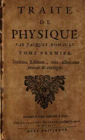 Traité De Physique, 1