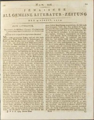 Num. 206. Den 28. Aug. 1804