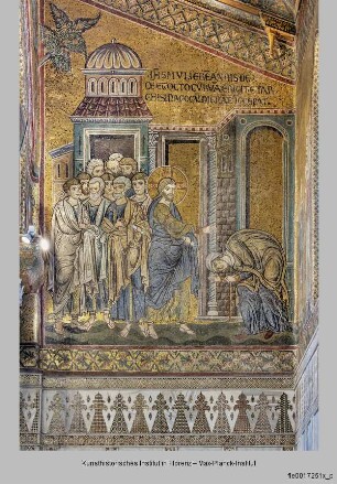 Mosaikprogramm : Christusszenen im nördlichen Seitenschiff